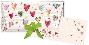 PHOTO FRAMES ΕΥΧΕΤΗΡΙΑ ΚΑΡΤΑ/ΦΑΚΕΛΟΣ ΔΩΡΟΥ TURNOWSKY GIFT VOUCHER HEART 23X11CM 1ΤΜΧ