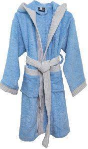 ΠΑΙΔΙΚΟ ΜΠΟΥΡΝΟΥΖΙ ΜΕ ΚΟΥΚΟΥΛΑ NAF NAF KIDS BATHROBES ΓΑΛΑΖΙΟ (10-12 ΕΤΩΝ) ΠΑΙΔΙΚΟ ΜΠΟΥΡΝΟΥΖΙ ΜΕ ΚΟΥΚΟΥΛΑ NAF NAF KIDS BATHROBES ΓΑΛΑΖΙΟ (10-12 ΕΤΩΝ)