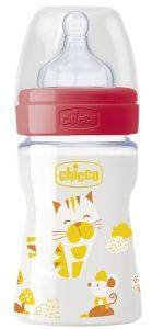 �������� ������� CHICCO NATURE GLASS CAT �� ���� �������� 150ML