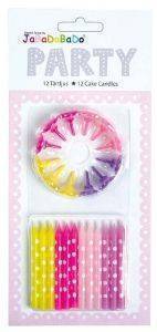      JABADABADO CAKE CANDLES 12