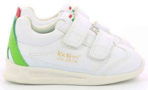 KICKERS ΠΑΠΟΥΤΣΙ KICKERS KICK 18 BB VLC 686291 ΛΕΥΚΟ/ΠΡΑΣΙΝΟ/ΚΟΚΚΙΝΟ (EU:27)