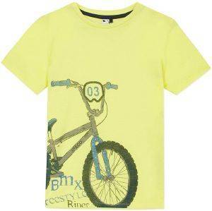 3 POMMES T-SHIRT 3 POMMES 3Q10005 ΚΙΤΡΙΝΟ (3-4 ΕΤΩΝ)-(104CM)