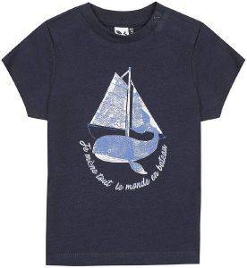 T-SHIRT 3 POMMES 3Q10993 ΣΚΟΥΡΟ ΜΠΛΕ (9 ΜΗΝΩΝ)-(74CM) T-SHIRT 3 POMMES 3Q10993 ΣΚΟΥΡΟ ΜΠΛΕ (9 ΜΗΝΩΝ)-(74CM)
