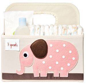 ΤΣΑΝΤΑ-ΘΗΚΗ ΓΙΑ ΠΑΝΕΣ 3SPROUTS DIAPER CADDY ΕΛΕΦΑΝΤΑΣ ΡΟΖ ΤΣΑΝΤΑ-ΘΗΚΗ ΓΙΑ ΠΑΝΕΣ 3SPROUTS DIAPER CADDY ΕΛΕΦΑΝΤΑΣ ΡΟΖ