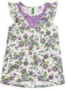 TOP BENETTON BEE FREE ΛΕΥΚΟ/ΜΩΒ (150 CM)-(10-11 ΕΤΩΝ) TOP BENETTON BEE FREE ΛΕΥΚΟ/ΜΩΒ (150 CM)-(10-11 ΕΤΩΝ)