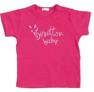 T-SHIRT BENETTON FOUNDATION BABY ΦΟΥΞΙΑ (74 CM)-(9-12 ΜΗΝΩΝ) T-SHIRT BENETTON FOUNDATION BABY ΦΟΥΞΙΑ (74 CM)-(9-12 ΜΗΝΩΝ)
