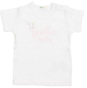 T-SHIRT BENETTON FOUNDATION BABY ΑΝΟΙΧΤΟ ΛΕΥΚΟ (62 CM)-(3-6 ΜΗΝΩΝ) T-SHIRT BENETTON FOUNDATION BABY ΑΝΟΙΧΤΟ ΛΕΥΚΟ (62 CM)-(3-6 ΜΗΝΩΝ)