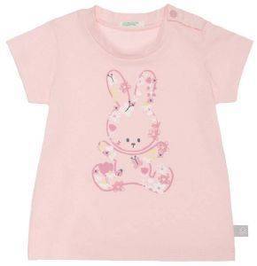 T-SHIRT BENETTON CA ΚΟΥΝΕΛΑΚΙ ΑΝΟΙΧΤΟ ΡΟΖ (74 CM)-(9-12 ΜΗΝΩΝ) T-SHIRT BENETTON CA ΚΟΥΝΕΛΑΚΙ ΑΝΟΙΧΤΟ ΡΟΖ (74 CM)-(9-12 ΜΗΝΩΝ)