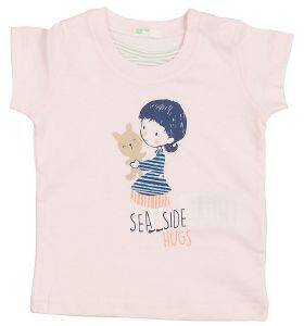 T-SHIRT BENETTON BY THE SEA 1 BB  (68 CM)-(6-9 )