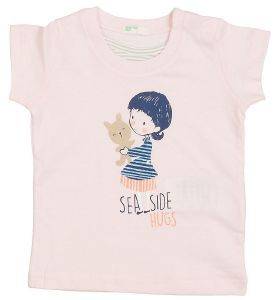 T-SHIRT BENETTON BY THE SEA 1 BB ΡΟΖ (68 CM)-(6-9 ΜΗΝΩΝ) T-SHIRT BENETTON BY THE SEA 1 BB ΡΟΖ (68 CM)-(6-9 ΜΗΝΩΝ)