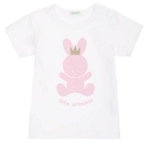 T-SHIRT BENETTON BASICO BABY  (62 CM)-(3-6 )