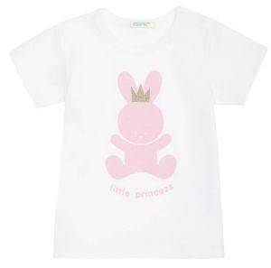 T-SHIRT BENETTON BASICO BABY ����� (74 CM)-(9-12 �����)