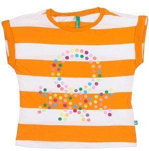 T-SHIRT BENETTON FOUNDATION TK S ΡΙΓΕ ΠΟΡΤΟΚΑΛΙ/ΛΕΥΚΟ (130 CM)-(7-8 ΕΤΩΝ) T-SHIRT BENETTON FOUNDATION TK S ΡΙΓΕ ΠΟΡΤΟΚΑΛΙ/ΛΕΥΚΟ (130 CM)-(7-8 ΕΤΩΝ)