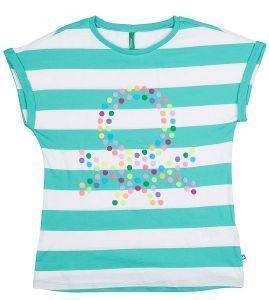 T-SHIRT BENETTON FOUNDATION TK S ΡΙΓΕ ΒΕΡΑΜΑΝ/ΛΕΥΚΟ (100 CM)-(3-4 ΕΤΩΝ) T-SHIRT BENETTON FOUNDATION TK S ΡΙΓΕ ΒΕΡΑΜΑΝ/ΛΕΥΚΟ (100 CM)-(3-4 ΕΤΩΝ)