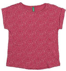 T-SHIRT BENETTON GRAFT GIRL ΜΠΟΡΝΤΩ/ΦΟΥΞΙΑ (110 CM )-(4-5 ΕΤΩΝ) T-SHIRT BENETTON GRAFT GIRL ΜΠΟΡΝΤΩ/ΦΟΥΞΙΑ (110 CM )-(4-5 ΕΤΩΝ)