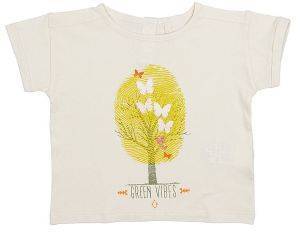 T-SHIRT BENETTON GREEN ROOTS ΚΙΤΡΙΝΟ (82 CM)-(1-2 ΕΤΩΝ)