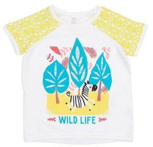 T-SHIRT BENETTON GREEN ROOTS I G ΛΕΥΚΟ/ΠΟΛΥΧΡΩΜΟ (100 CM)-(3-4 ΕΤΩΝ) T-SHIRT BENETTON GREEN ROOTS I G ΛΕΥΚΟ/ΠΟΛΥΧΡΩΜΟ (100 CM)-(3-4 ΕΤΩΝ)
