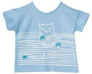 T-SHIRT BENETTON ART I GIRL ΓΑΛΑΖΙΟ (110 CM )-(4-5 ΕΤΩΝ) T-SHIRT BENETTON ART I GIRL ΓΑΛΑΖΙΟ (110 CM )-(4-5 ΕΤΩΝ)