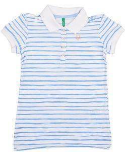 POLO T-SHIRT BENETTON FOUNDATION TK ΛΕΥΚΟ/ΜΠΛΕ (90 CM )-(2 ΕΤΩΝ ) POLO T-SHIRT BENETTON FOUNDATION TK ΛΕΥΚΟ/ΜΠΛΕ (90 CM )-(2 ΕΤΩΝ )