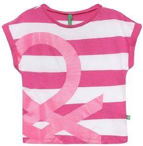 T-SHIRT BENETTON FOUNDATION TK S ΡΙΓΕ ΦΟΥΞΙΑ/ΛΕΥΚΟ (82 CM)-(1-2 ΕΤΩΝ) T-SHIRT BENETTON FOUNDATION TK S ΡΙΓΕ ΦΟΥΞΙΑ/ΛΕΥΚΟ (82 CM)-(1-2 ΕΤΩΝ)