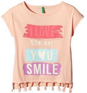 T-SHIRT BENETTON BEE FREE ΣΟΜΟΝ (130 CM)-(7-8 ΕΤΩΝ) T-SHIRT BENETTON BEE FREE ΣΟΜΟΝ (130 CM)-(7-8 ΕΤΩΝ)