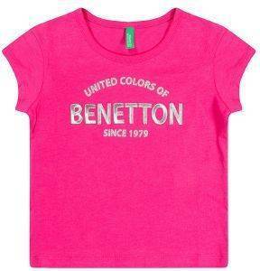 T-SHIRT BENETTON BASIC TK ΦΟΥΞΙΑ (90 CM )-(2 ΕΤΩΝ ) T-SHIRT BENETTON BASIC TK ΦΟΥΞΙΑ (90 CM )-(2 ΕΤΩΝ )