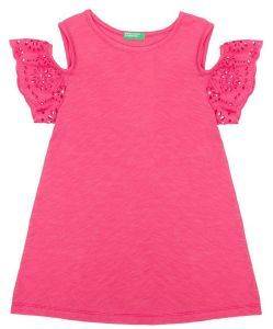 TOP BENETTON CA ΔΑΝΤΕΛΑ ΦΟΥΞΙΑ ΜΕΛΑΝΖΕ (100 CM)-(3-4 ΕΤΩΝ) TOP BENETTON CA ΔΑΝΤΕΛΑ ΦΟΥΞΙΑ ΜΕΛΑΝΖΕ (100 CM)-(3-4 ΕΤΩΝ)