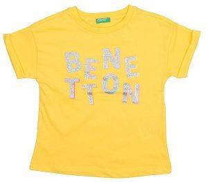 T-SHIRT BENETTON BASIC GIRL  (90 CM )-(2  )