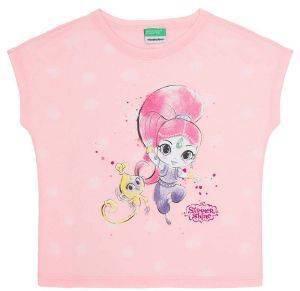 T-SHIRT BENETTON CA NICKELODEON SHIMMER & SHINE   (82 CM)-(1-2 )