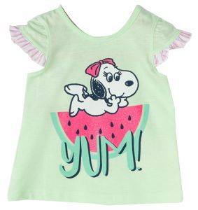 TOP BENETTON CA SNOOPY  (62 CM)-(3-6 )