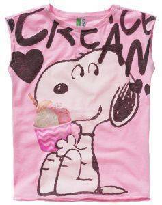   BENETTON T-SHIRT MANIA SNOOPY   (120 CM)-(6-7 )