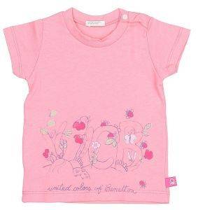 T-SHIRT BENETTON CA UCB ΡΟΖ (74 CM)-(9-12 ΜΗΝΩΝ) T-SHIRT BENETTON CA UCB ΡΟΖ (74 CM)-(9-12 ΜΗΝΩΝ)