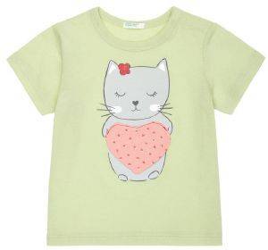 T-SHIRT BENETTON GARDEN BABY G  (62 CM)-(3-6 )