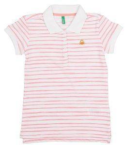 POLO T-SHIRT BENETTON FOUNDATION TK ΛΕΥΚΟ/ΣΟΜΟΝ (90 CM)-(2 ΕΤΩΝ) POLO T-SHIRT BENETTON FOUNDATION TK ΛΕΥΚΟ/ΣΟΜΟΝ (90 CM)-(2 ΕΤΩΝ)