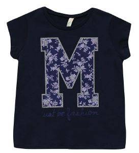 T-SHIRT BENETTON FUN T-SHIRT TK ΣΚΟΥΡΟ ΜΠΛΕ (120 CM)-(6-7 ΕΤΩΝ) T-SHIRT BENETTON FUN T-SHIRT TK ΣΚΟΥΡΟ ΜΠΛΕ (120 CM)-(6-7 ΕΤΩΝ)