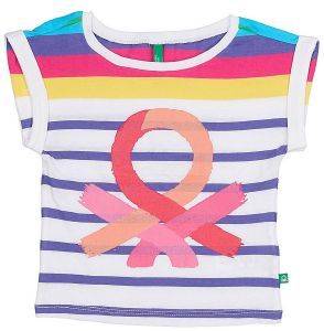 T-SHIRT BENETTON FOUNDATION TK S ΛΕΥΚΟ/ΜΠΛΕ/ΠΟΛΥΧΡΩΜΟ (130 CM)-(7-8 ΕΤΩΝ) T-SHIRT BENETTON FOUNDATION TK S ΛΕΥΚΟ/ΜΠΛΕ/ΠΟΛΥΧΡΩΜΟ (130 CM)-(7-8 ΕΤΩΝ)