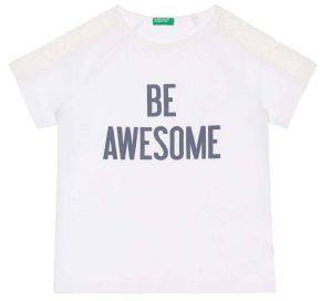 T-SHIRT BENETTON GREEN ROOTS I ΛΕΥΚΟ (130 CM)-(7-8 ΕΤΩΝ) T-SHIRT BENETTON GREEN ROOTS I ΛΕΥΚΟ (130 CM)-(7-8 ΕΤΩΝ)