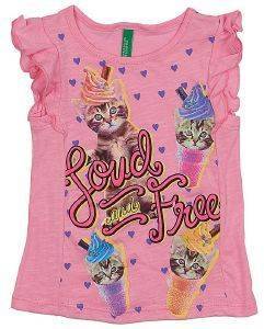 TOP BENETTON T-SHIRT MANIA  CUPCAKES  (82 CM)-(1-2 )