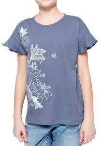 T-SHIRT BENETTON CA ΓΚΡΙ/ΜΠΛΕ (120 CM)-(6-7 ΕΤΩΝ) T-SHIRT BENETTON CA ΓΚΡΙ/ΜΠΛΕ (120 CM)-(6-7 ΕΤΩΝ)