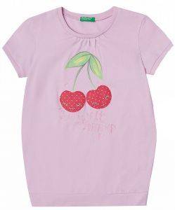 T-SHIRT BENETTON I COLORS GIRL ΚΕΡΑΣΙΑ ΛΙΛΑ (82 CM)-(1-2 ΕΤΩΝ)