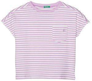T-SHIRT BENETTON FUNZIONE GIRL ΛΕΥΚΟ/ΛΙΛΑ (110 CM)-(4-5 ΕΤΩΝ) T-SHIRT BENETTON FUNZIONE GIRL ΛΕΥΚΟ/ΛΙΛΑ (110 CM)-(4-5 ΕΤΩΝ)