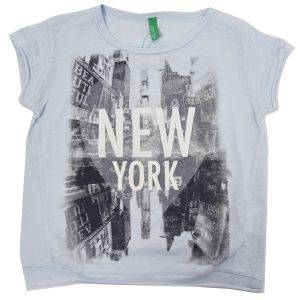 T-SHIRT BENETTON CHEERLEADERS ΣΙΕΛ (110 CM)-(4-5 ΕΤΩΝ) T-SHIRT BENETTON CHEERLEADERS ΣΙΕΛ (110 CM)-(4-5 ΕΤΩΝ)