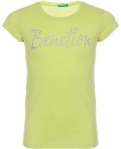 T-SHIRT BENETTON BASIC GIRL ΛΑΧΑΝΙ (82 CM)-(1-2 ΕΤΩΝ)