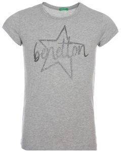 T-SHIRT BENETTON BASIC GIRL ΓΚΡΙ ΜΕΛΑΝΖΕ (140 CM)-(8-9 ΕΤΩΝ) T-SHIRT BENETTON BASIC GIRL ΓΚΡΙ ΜΕΛΑΝΖΕ (140 CM)-(8-9 ΕΤΩΝ)