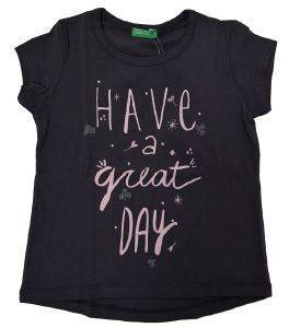 T-SHIRT BENETTON FUNZIONE GIRL ΑΝΘΡΑΚΙ (140 CM)-(8-9 ΕΤΩΝ) T-SHIRT BENETTON FUNZIONE GIRL ΑΝΘΡΑΚΙ (140 CM)-(8-9 ΕΤΩΝ)
