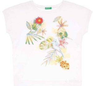 T-SHIRT BENETTON CA PARROTS  (82 CM)-(1-2 )