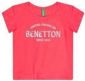 T-SHIRT BENETTON BASIC TK ΡΟΖ (82 CM)-(1-2 ΕΤΩΝ) T-SHIRT BENETTON BASIC TK ΡΟΖ (82 CM)-(1-2 ΕΤΩΝ)