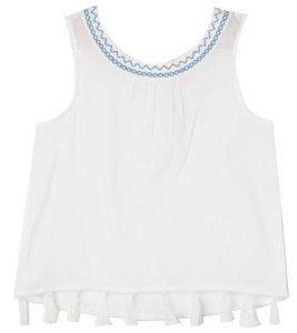 ΜΠΛΟΥΖΑ ΑΜΑΝΙΚΗ BENETTON BEE FREE ΛΕΥΚΟ (120 CM)-(6-7 ΕΤΩΝ) ΜΠΛΟΥΖΑ ΑΜΑΝΙΚΗ BENETTON BEE FREE ΛΕΥΚΟ (120 CM)-(6-7 ΕΤΩΝ)