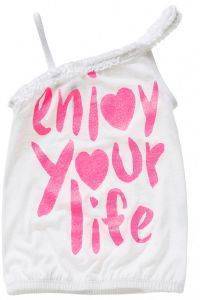ΜΠΛΟΥΖΑ ΜΕ ΡΑΝΤΑΚΙ BENETTON T-SHIRT MANIA ΛΕΥΚΟ (110 CM)-(4-5 ΕΤΩΝ) ΜΠΛΟΥΖΑ ΜΕ ΡΑΝΤΑΚΙ BENETTON T-SHIRT MANIA ΛΕΥΚΟ (110 CM)-(4-5 ΕΤΩΝ)