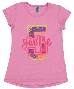 ΜΠΛΟΥΖΑ ΜΕ ΚΟΝΤΟ ΜΑΝΙΚΙ BENETTON ACTIVE SUMMER ΛΙΛΑ (82 CM)-(1-2 ΕΤΩΝ) ΜΠΛΟΥΖΑ ΜΕ ΚΟΝΤΟ ΜΑΝΙΚΙ BENETTON ACTIVE SUMMER ΛΙΛΑ (82 CM)-(1-2 ΕΤΩΝ)